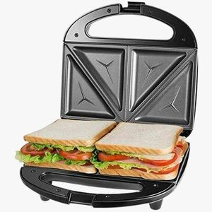 ElectroMate  2-Slot Sandwich Maker – Non-Stick Electric Toasting Machine, Fast Heating Sandwich Press for Crispy Grilled Bread, Panini & Snacks, Home Kitchen Appliance
