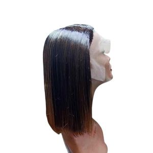 Long straight bob wig