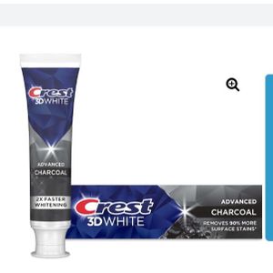 Crest 3D  Advanced Whitening Charcoal Toothpaste 