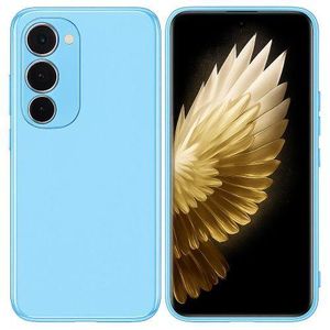 Soft Silicone Slim Fit Cover Anti-Scratch Shockproof Case for TECNO Spark 40 Pro - Light Blue