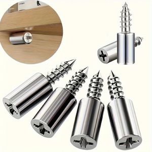 40SET 80 PCS Shelf Pegs, Shelf Support Nails, Bookcase Support Pins, Wardrobe Support with White Non-Slip Cover, Shelf Support Pins Suitable for Kitchens, Shoe Cabinets, and Wine Cabinets