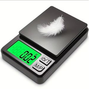 Precision Pocket Scale 1000g X 0.01g - Digital Gram, Food, Jewelry, Ounces/Grains Scale with Backlit LCD - Mini Scale for Travel