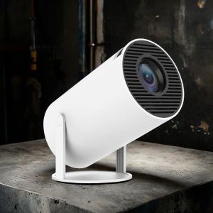 Portable Smart Indoor Outdoor Viewing Solution Adjustable , Space Efficient Mini WIFI Led Android Projector with Inbuilt Speaker, HDMI and USB Ports