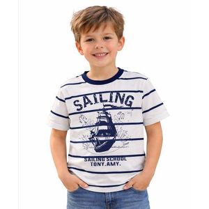 Boys Printed Cotton T-Shirt - Soft & Comfortable