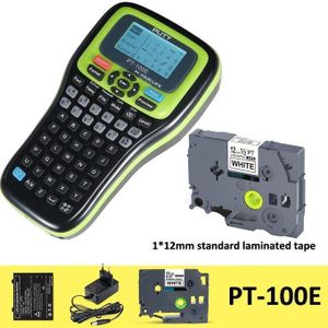 PT-100E Label Printing Portable Mini Handheld Printer
