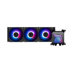 MAG CoreLiquid A15 360 AIO Liquid CPU Cooler – 360mm Radiator, Triple 120mm ARGB Fans, 64.89 CFM Airflow, Intel LGA1700/1851 & AMD AM4/AM5 Support, Mystic Light Compatible, Black