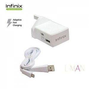 Infinix Smart Phone Charger For Infinix Phones - White
