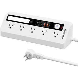 Universal Fast Charging Power Strip USB Extension Socket