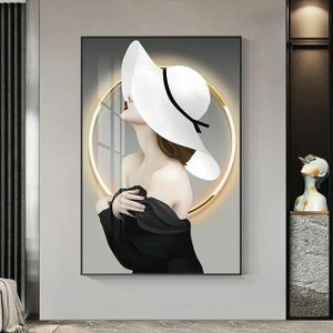 Crystal Porcelain Decorative Wall Painting – 30x50cm Modern Home & Office Wall Art