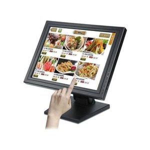 15" LCD Touch Screen Cash Register System Restaurant Monitor POS VOD System Touch Screen