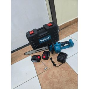 Makita 16" Cordless Chainsaw (2 Batteries, 10 Cells + Charger):