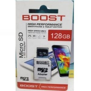 Boost Phone Memory Card 128GB // 128 GB Capacity & SD Adaptor High Speed For CCTV CAMERA