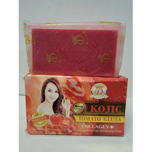 Kojic Tomato Gluta Collagen Whitening Soap
