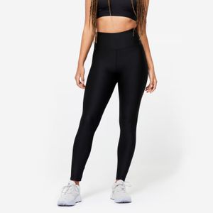 Domyos Women's High-Waisted Running Leggings - Black 