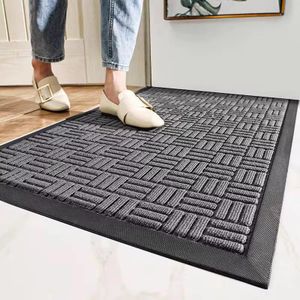 Rubber door mat