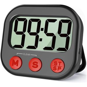 Magnetic Kitchen Timer, Kitchen Timer, Electronic Kitchen Timer, Cartoon  Timers with LCD Display, Ki