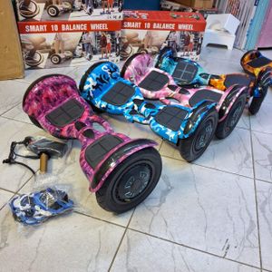 10-Inch Hoverboard – All-Terrain Self-Balancing Scooter (Powerful & Rugged Ride)
