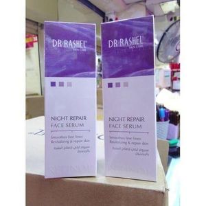 DR RASHEL  Retinol Night Repair Regenerating Cream + Serum, Nourishing Anti-Aging Tighten Skin