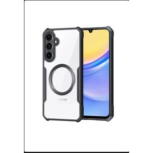 Xundd For Galaxy S25 Plus  Case Anti-Fingerprint Built-in Magnetic Airbags Shockproof Shell Magnetic Case