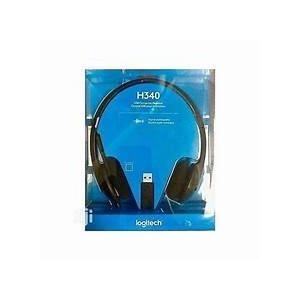 Logitech  H340 original wired usb headphones with noise cancelling mic