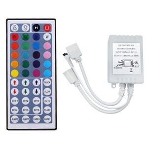 Rgb Led Controller, Rgb Led Lights Controller, Rgb Led Strip Lights  Controller, Smart App And 44-key Ir Remote Control, Rgb Music Sync Led  Controller,5v-24v 4 Pin Smd 5050 3528 Rgb Led Strip