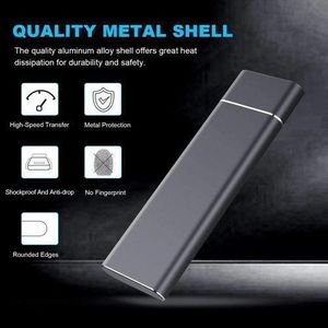 USB LAB USB 3.1 500G SSD External Moblie Hard Drive Case