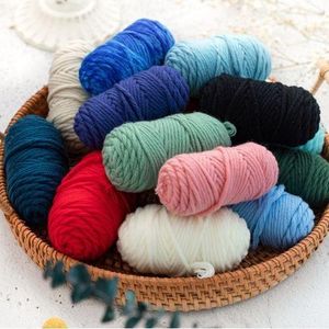15PCS Milk Cotton Yarn Medium Thickness Crochet Thread