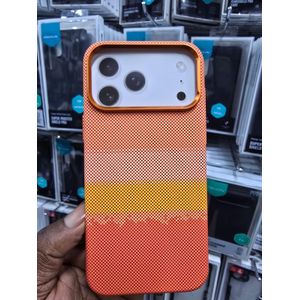 Apple iPhone 17 Pro Max Tribal Carbon Fiber Magnetic Case – Slim Shockproof Protective Cover with MagSafe Compatible Magnetic Ring, Anti-Scratch Texture, Camera Guard & Comfortable Grip