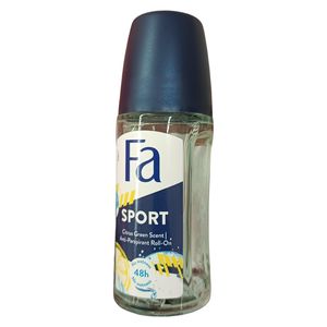 Fa Sport 48 Hour ANTIPERSPIRANT Citrus Green Scent SKIN FRIENDLY Deodorant Roll-On anti-perspirant anti perspirant cf