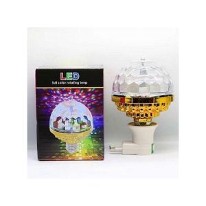 Colourful rotating Party Dj Disco Ball Home Party Disco Led Crystal Magic Ball Stage Light Bulb Gold