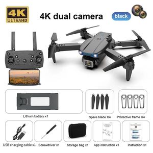 E99 Pro Professional GPS D_rone Foldable 4K HD Camera for Outdoor Shooting