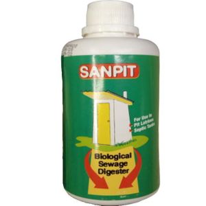 Sanpit Biological SEWAGE DIGESTER For PIT LATRINES SEPTIC TANKS Prevents Filling Reduces Odours cf