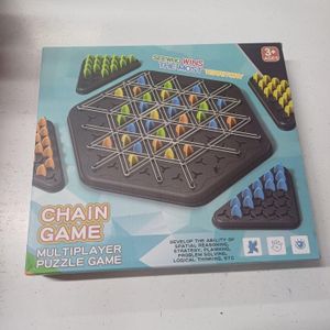 Chain Game-Puzzle Board Game for Adults and Kids-multicolr