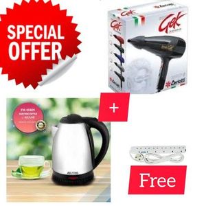 Ceriotti Cerrioti Gek 3800 +FREE KETTLE +FREE 4WAY SOCKET EXTENSION