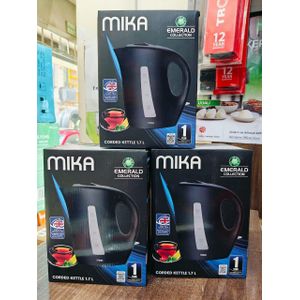  Mika Emerald Collection Corded Plastic Kettle 1.7L (MKT1006B)