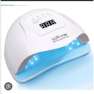 SUN UV LED Nail Lamp 48W – Professional Gel Polish Dryer with Timer & Auto Sensor
