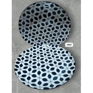 6PC 10.5" Dinner Plates 10507 – Elegant Ceramic Tableware Set