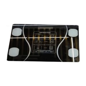 Bathroom Weighing Scale Black