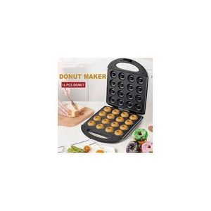 12-Slot Non-Stick Mini Donut Maker – Electric Home Bakery Appliance