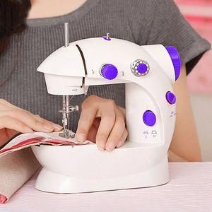 Household Sewing Machine Portable Electric Sewing Machines With Foot Pedal