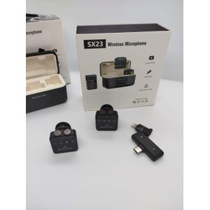 SX23 Wireless Microphone Dual System for Online Classes and Presentations
