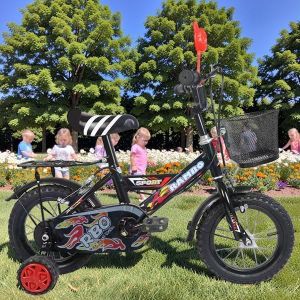 Fun & Safe Sturdy Frame Performance Guaranteed 16 Inch 4-7 years Old Children Kids Bike Bicycle with Stabilizer and Front Basket