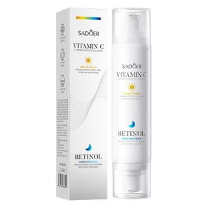 SADOER Vitamin C Day Eye Cream 10g & Retinol Night Eye Cream 10g