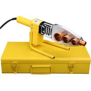 PPR Pipe Welding Machine - HDPE/PE/PB Fusion Welder, 20-63mm Pipes, Perfect for Water Pipe Installation and Repair