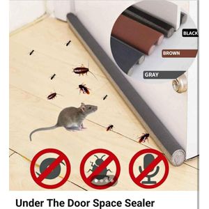 Multifunctional Door Bottom Sealer Strip 1M – Draft Stopper Weather Seal for Dust, Insects & Noise