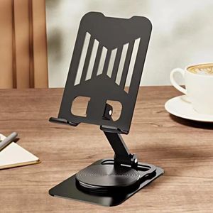 Cradle Plus Metal Mobile Phone Holder With 360 ° Rotation Foldable 