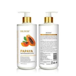 DR.DESS Papaya Brightening Body Lotion – Deep Moisture & Radiant Skin (500ml)