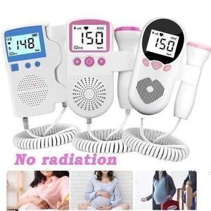 Doppler fetal portable pregnancy baby heart rate monitor 