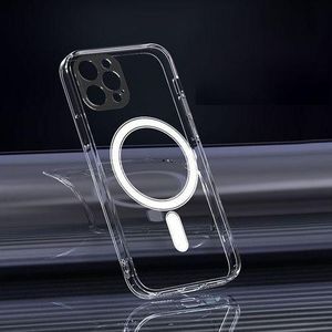 Case For Iphone 11, 12 ,13, 14 Pro Max Magsafe Clear Cases