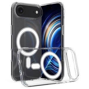 Transparent MagSafe Compatible Hard Back, Magnetic Clear Case Cover For iPhone Air (iPhone 17 Air/iPhone 17 Slim)